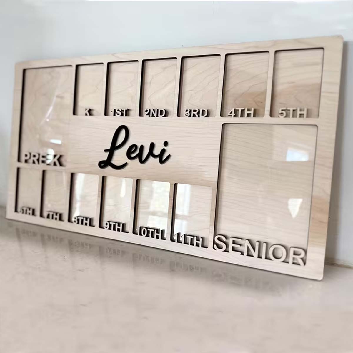 Photography Prompt - Cornice Fotografica Personalizzata in Legno, Targa