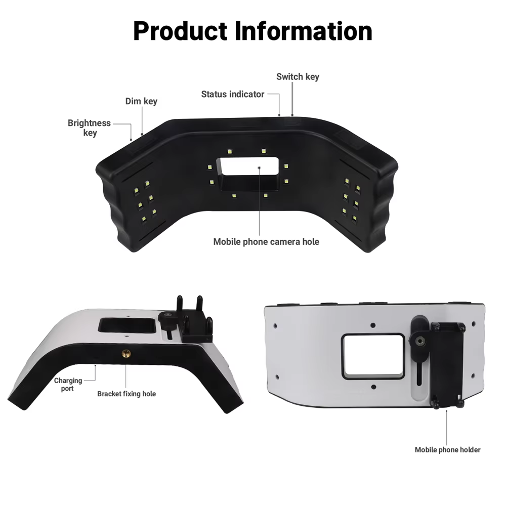 JUMTOP Lampada LED per Fotogra - Photography Videos Free recensione e prezzo
