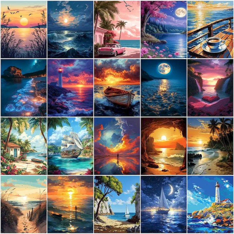 GATYZTORY Pittura a Numeri, Di - Photography Design recensione e prezzo