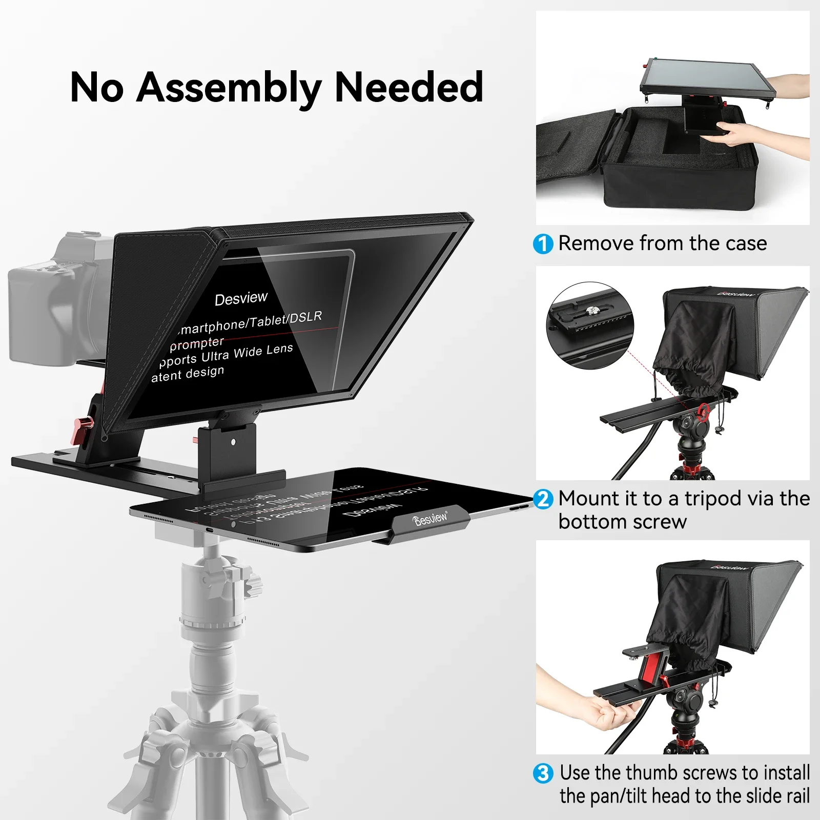 Teleprompter Portatile Desview - Photography Prompt recensione e prezzo